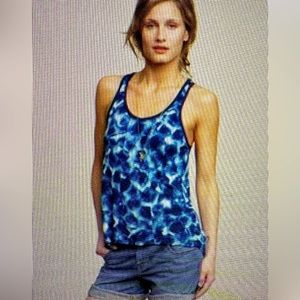Gap Shibori, tie-dye impressionist tank size XXL new with tags.